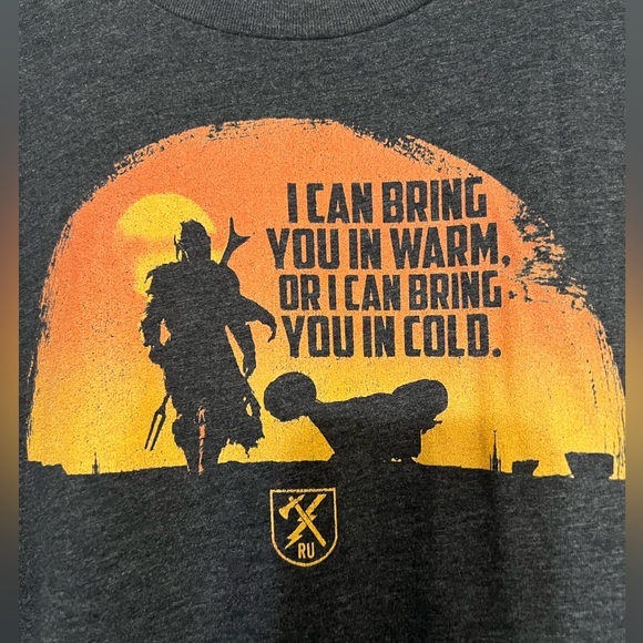 Ranger Up Men’s Grey Graphic T-Shirt Size XL - Picture 3 of 4